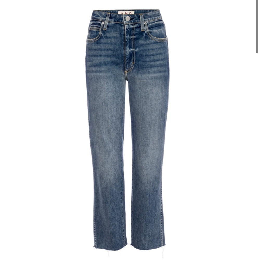 AMO Chloe Crop with Raw Hem in Kismet - Size 27